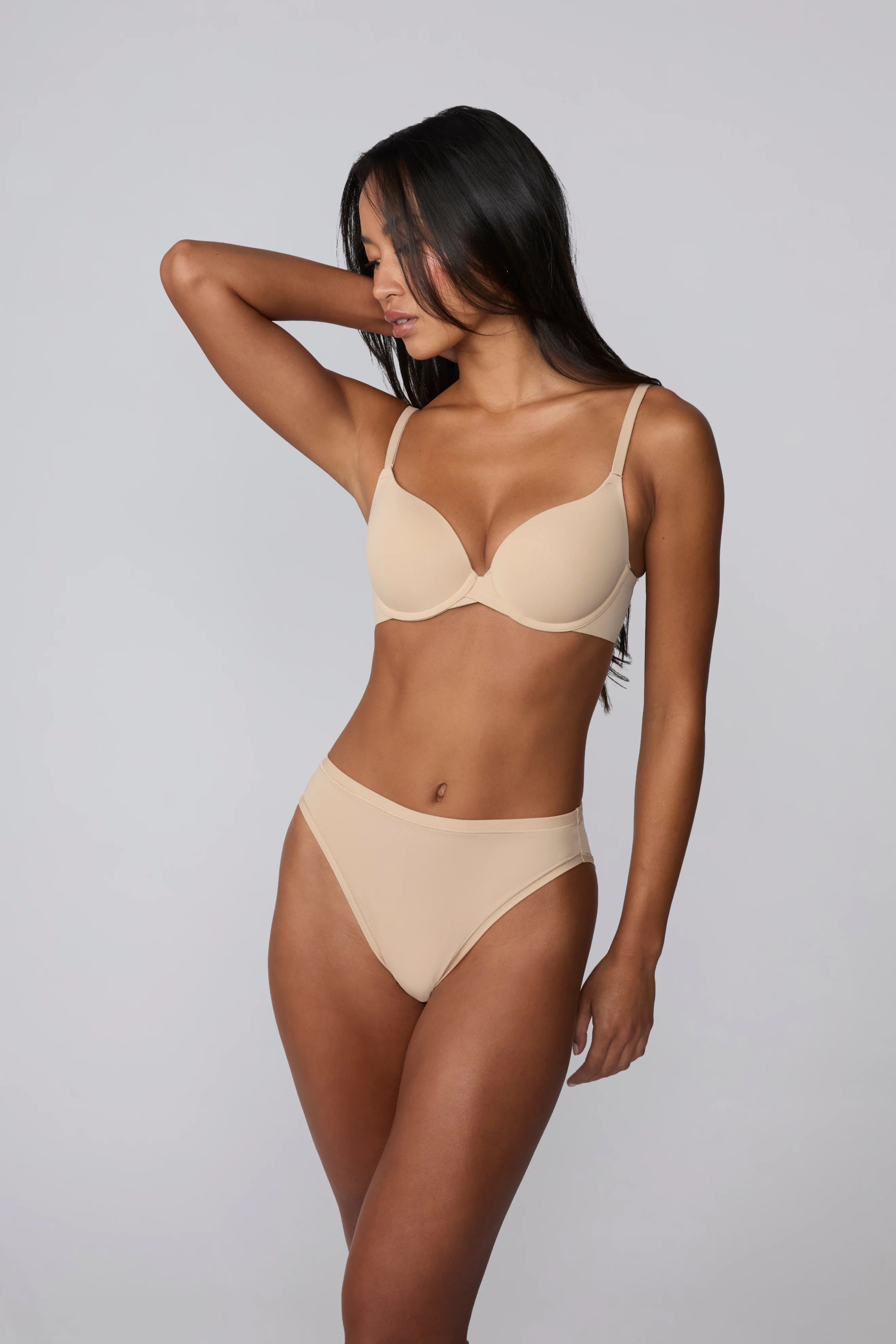 Base Push-Up Bra - Beige - Image 6