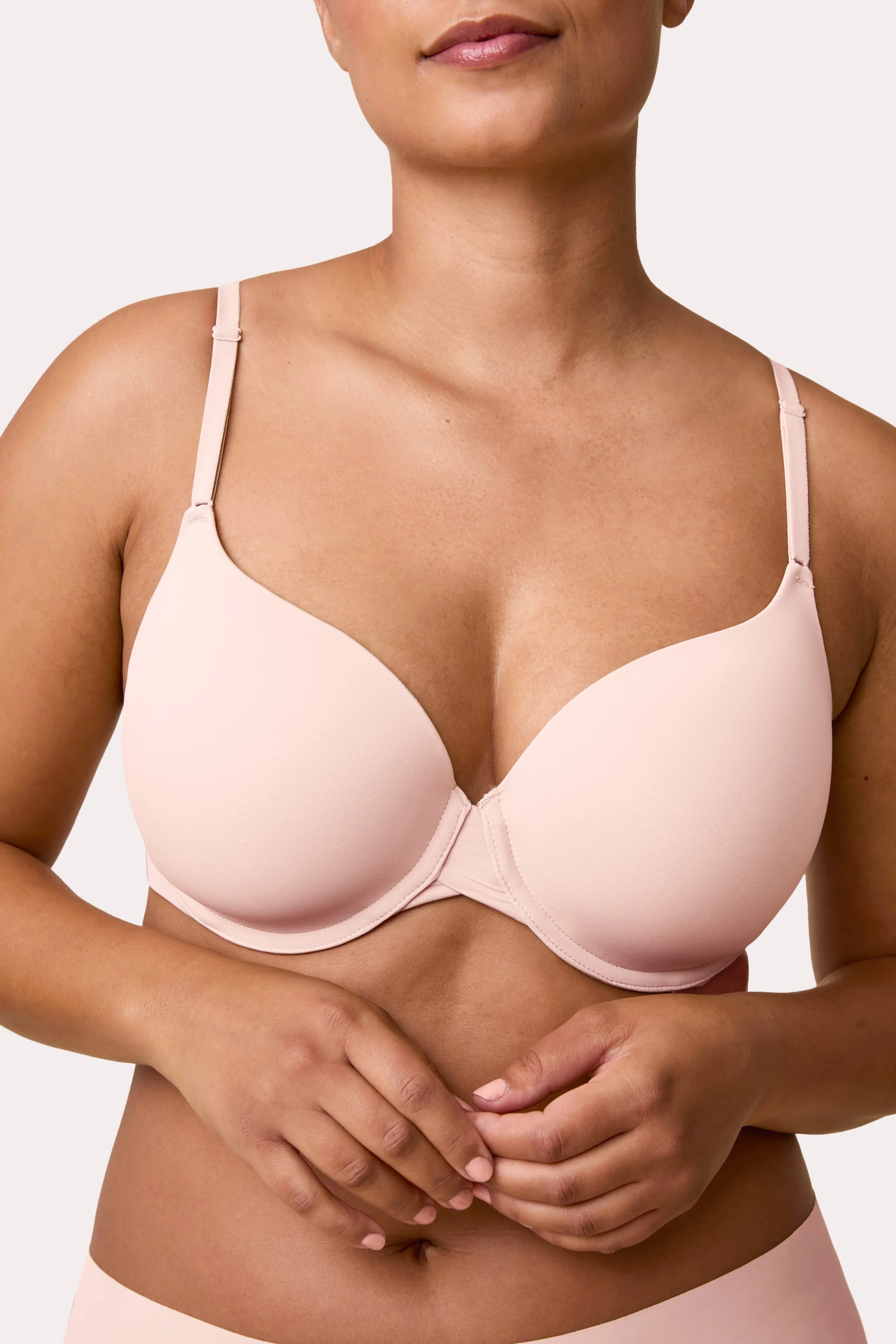 Base T-Shirt Bra - Rose - Image 6