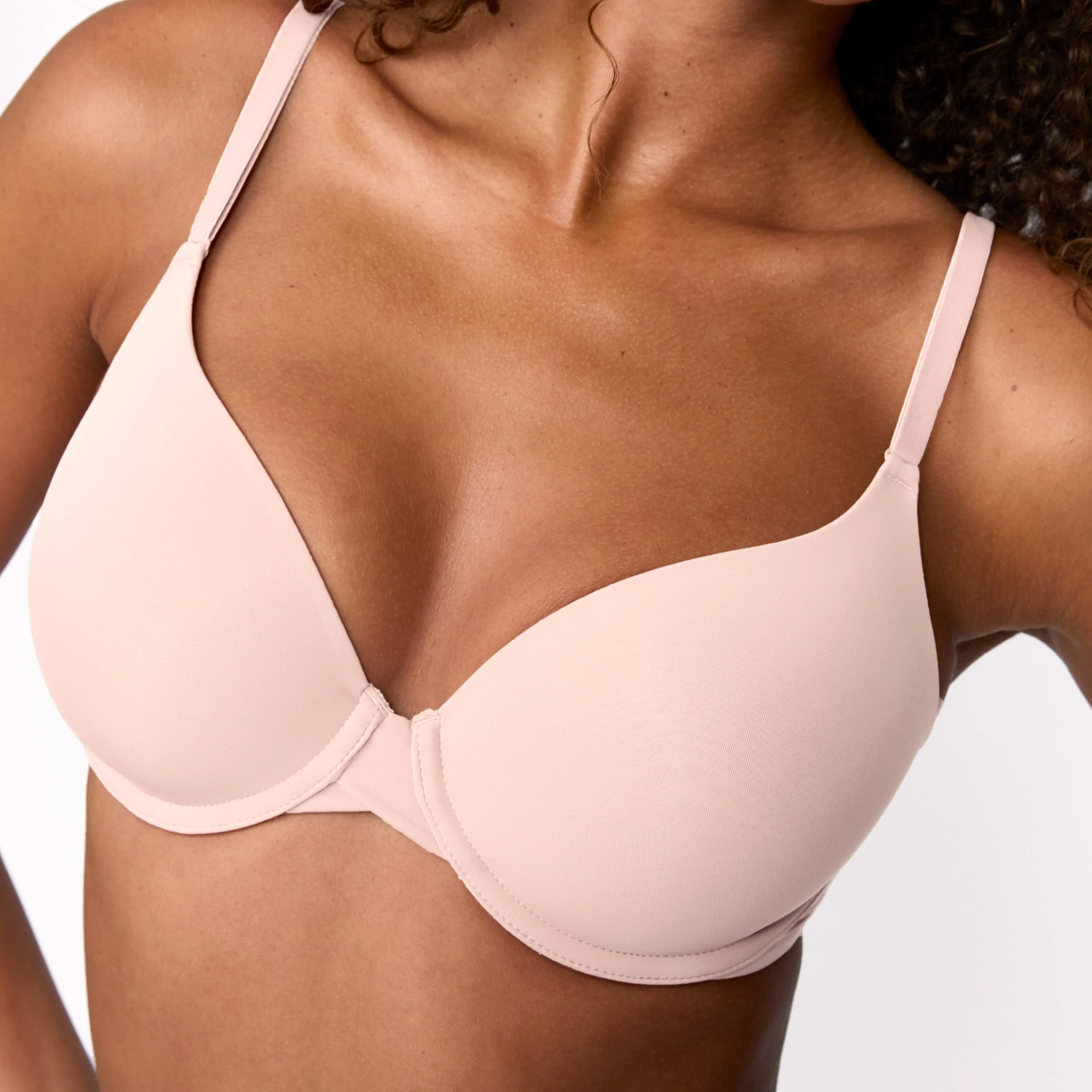 Base T-Shirt Bra - Rose - Image 7