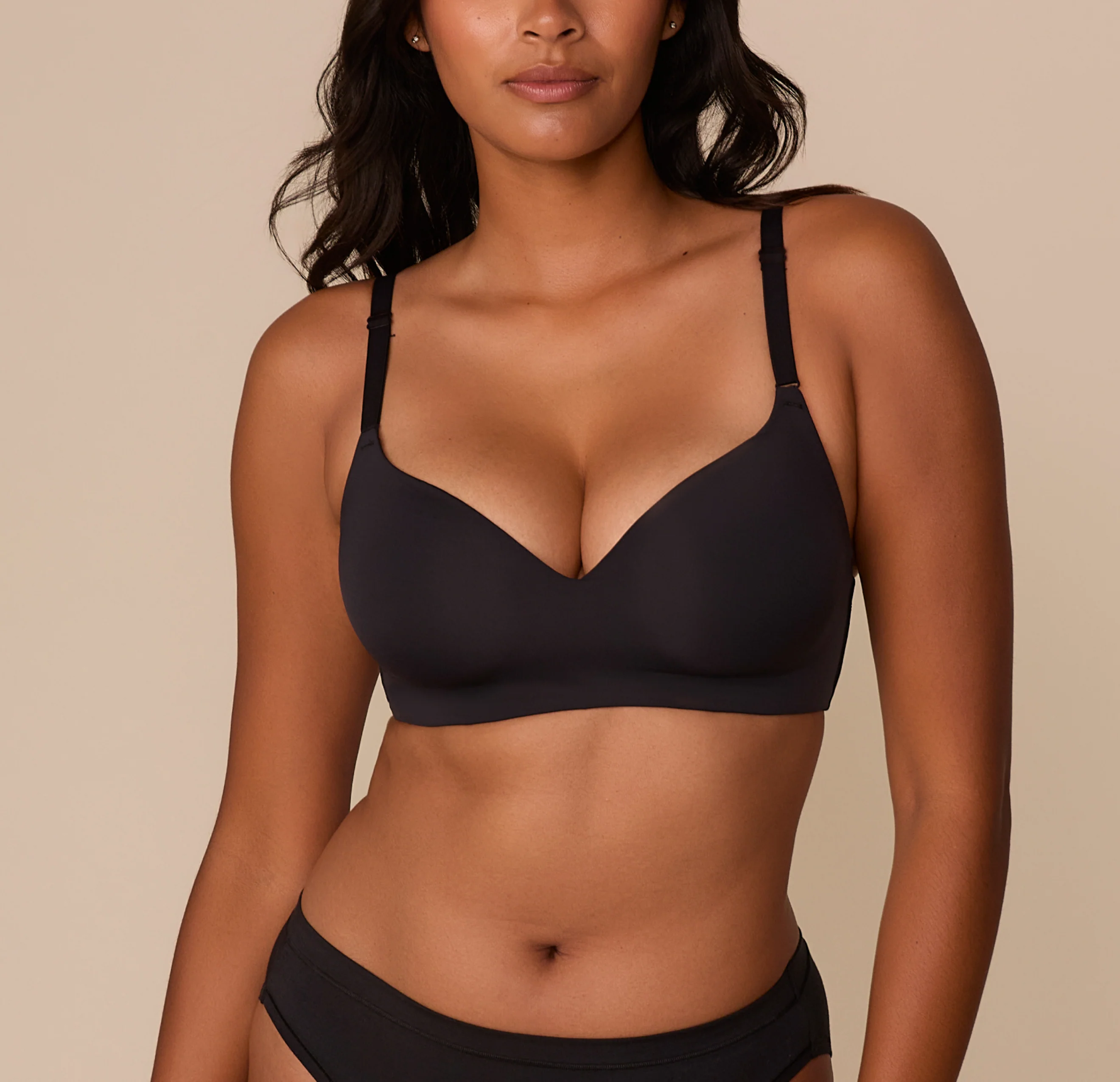 Base Wirefree T-Shirt Bra - Black