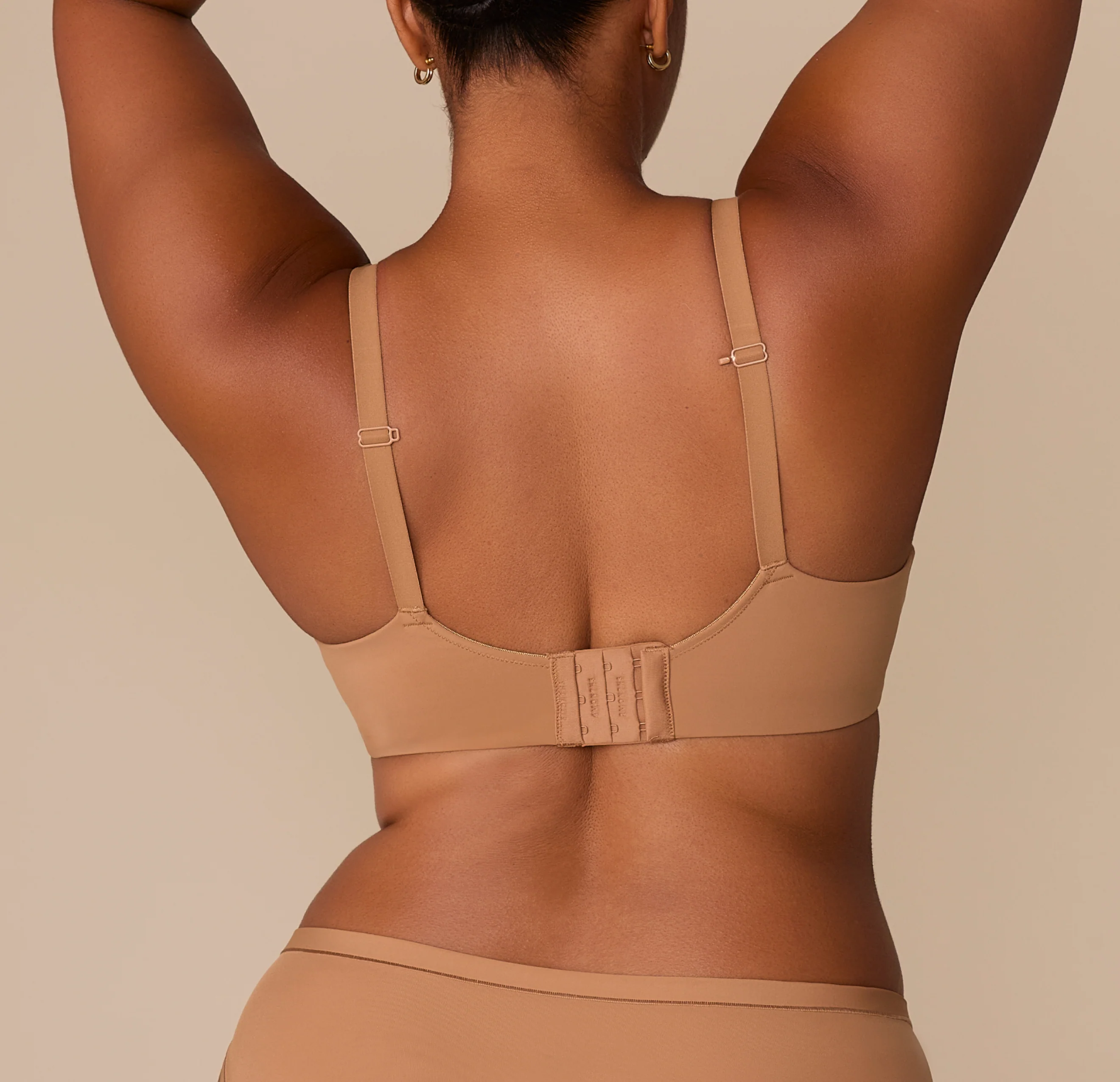 Base Wirefree T-Shirt Bra - Tan - Image 2
