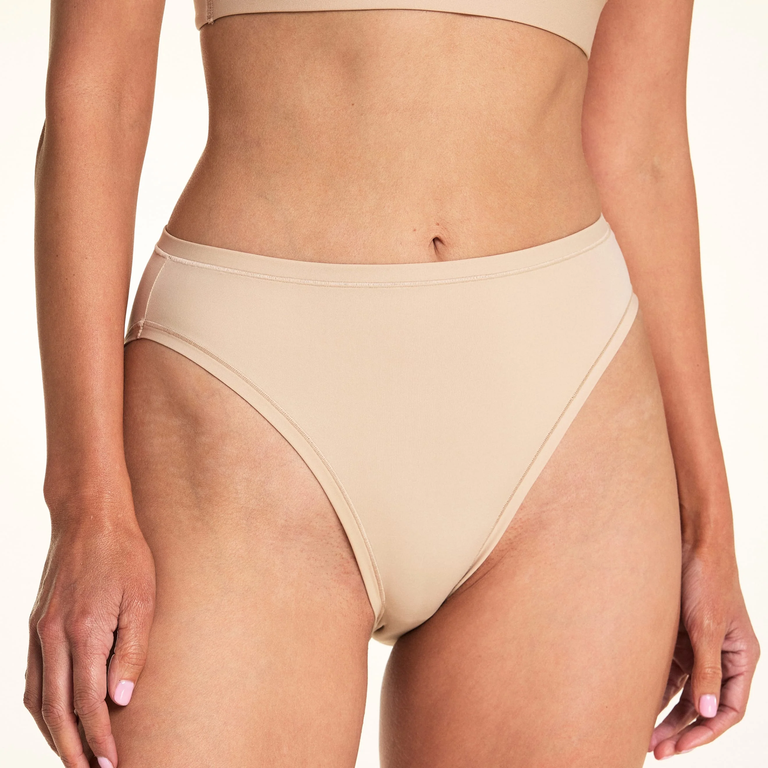 Bliss French Cut Brief - Beige - Image 10