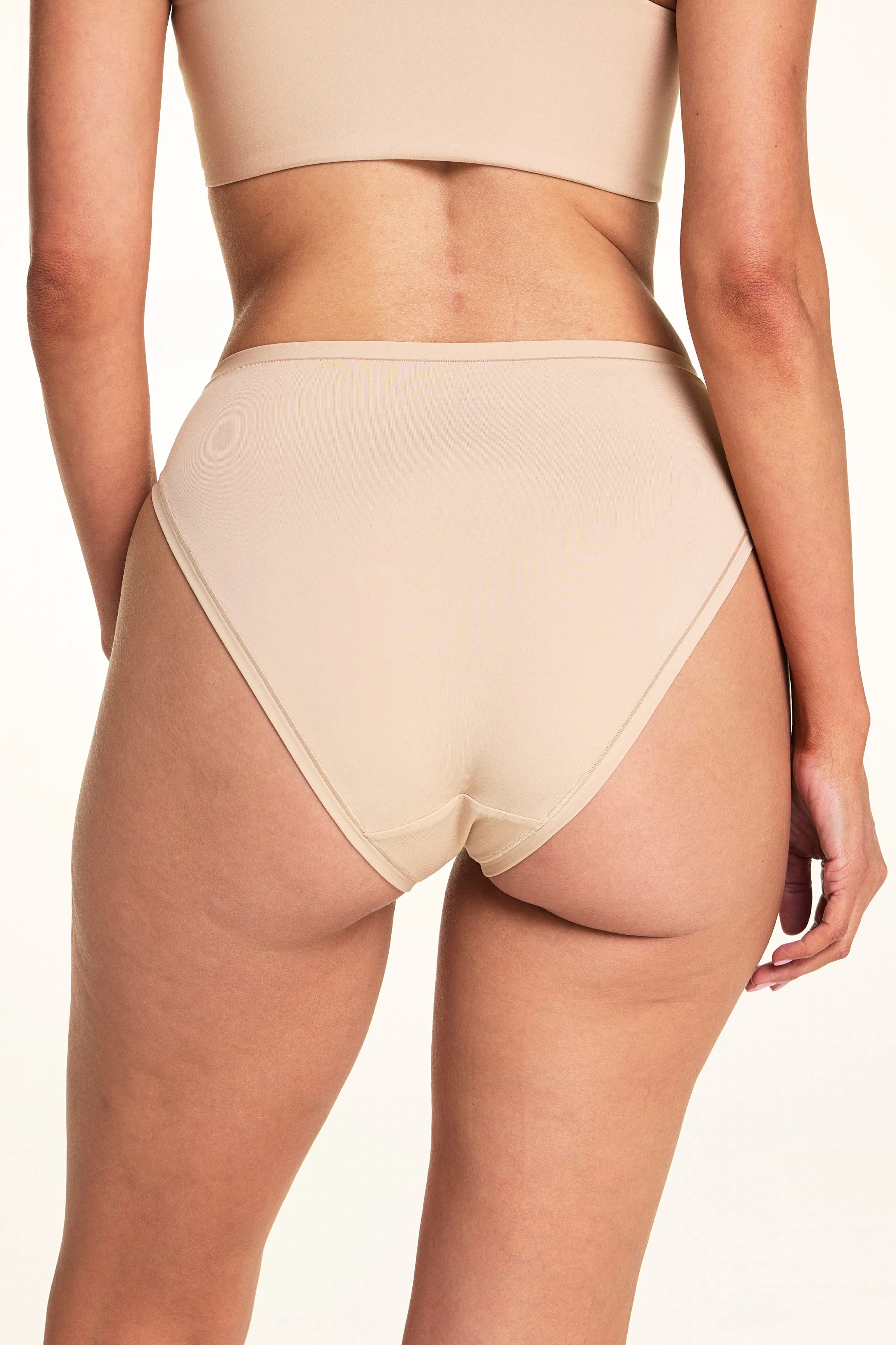 Bliss French Cut Brief - Beige - Image 5