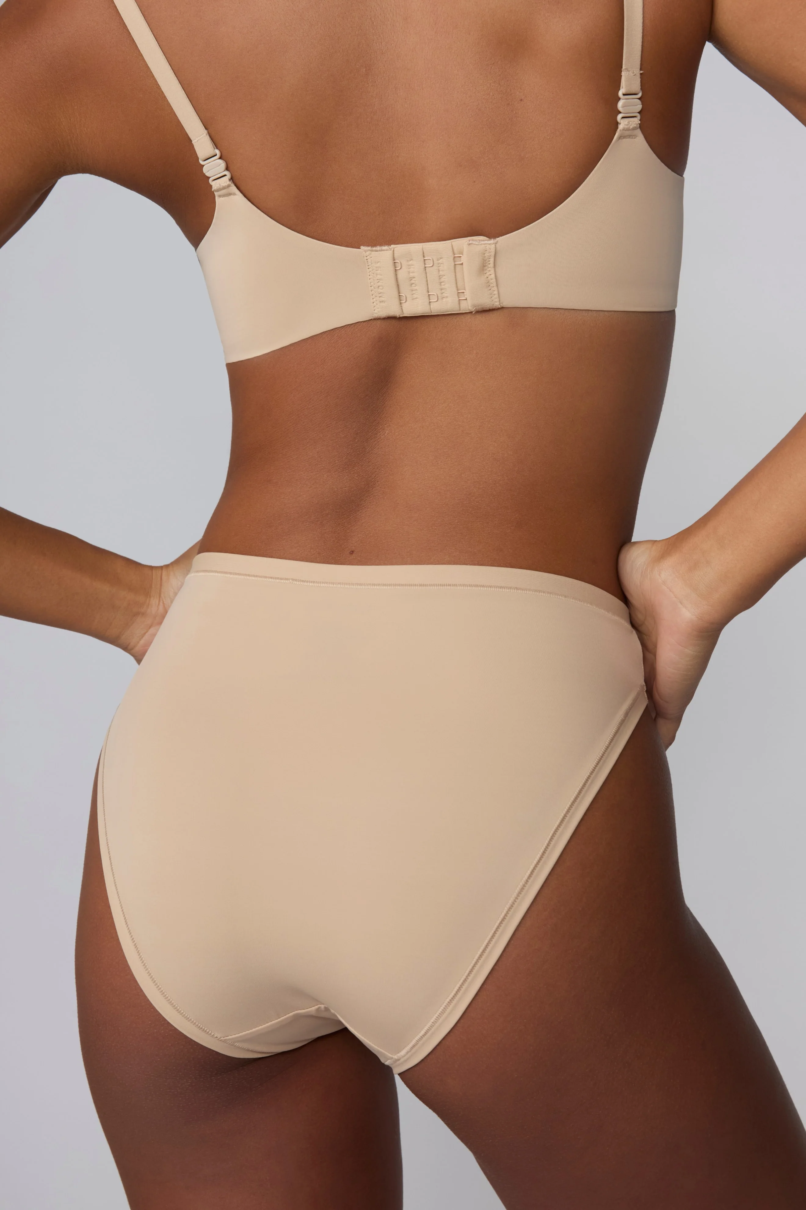 Bliss French Cut Brief - Beige - Image 8