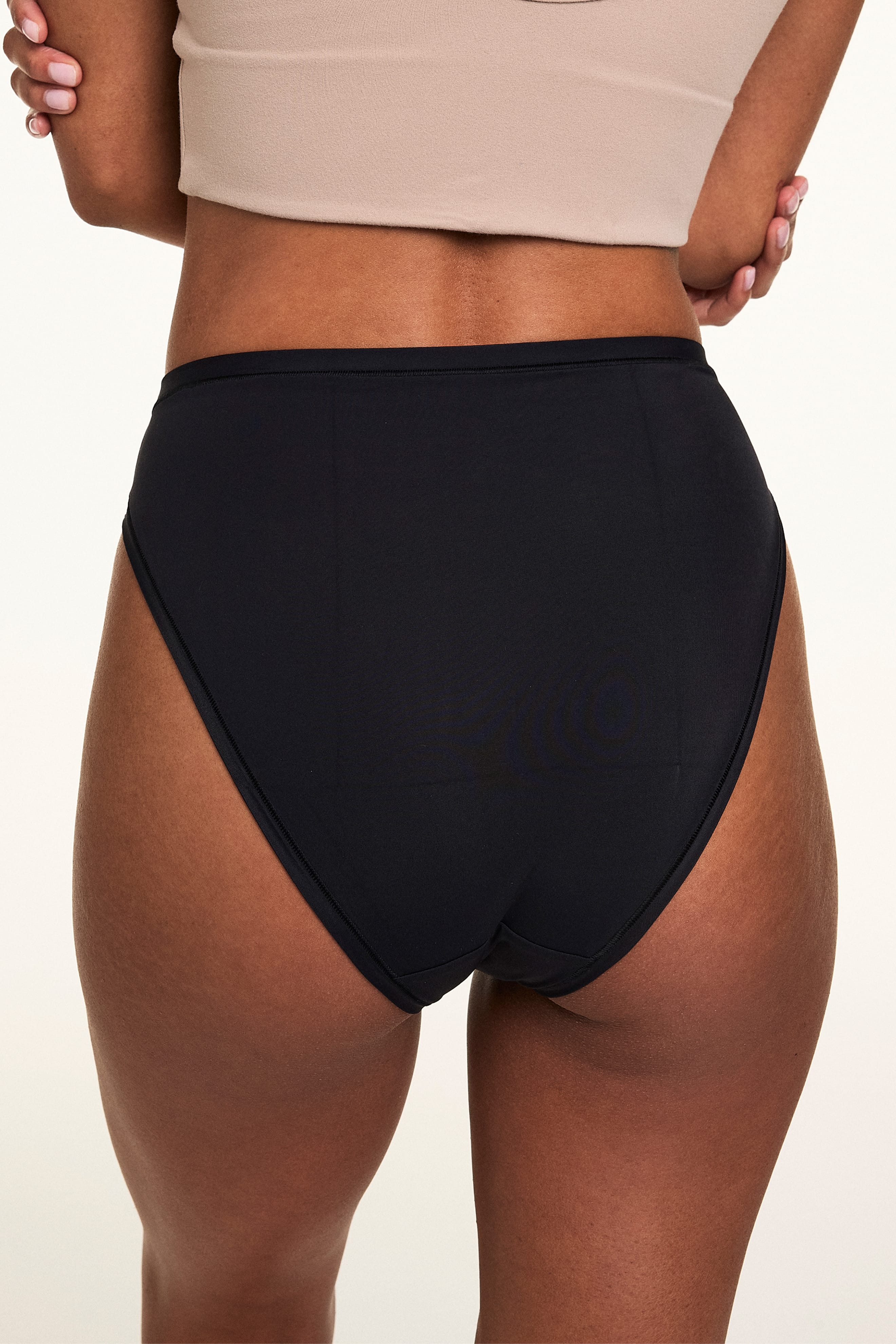Bliss French Cut Brief - Black - Image 3