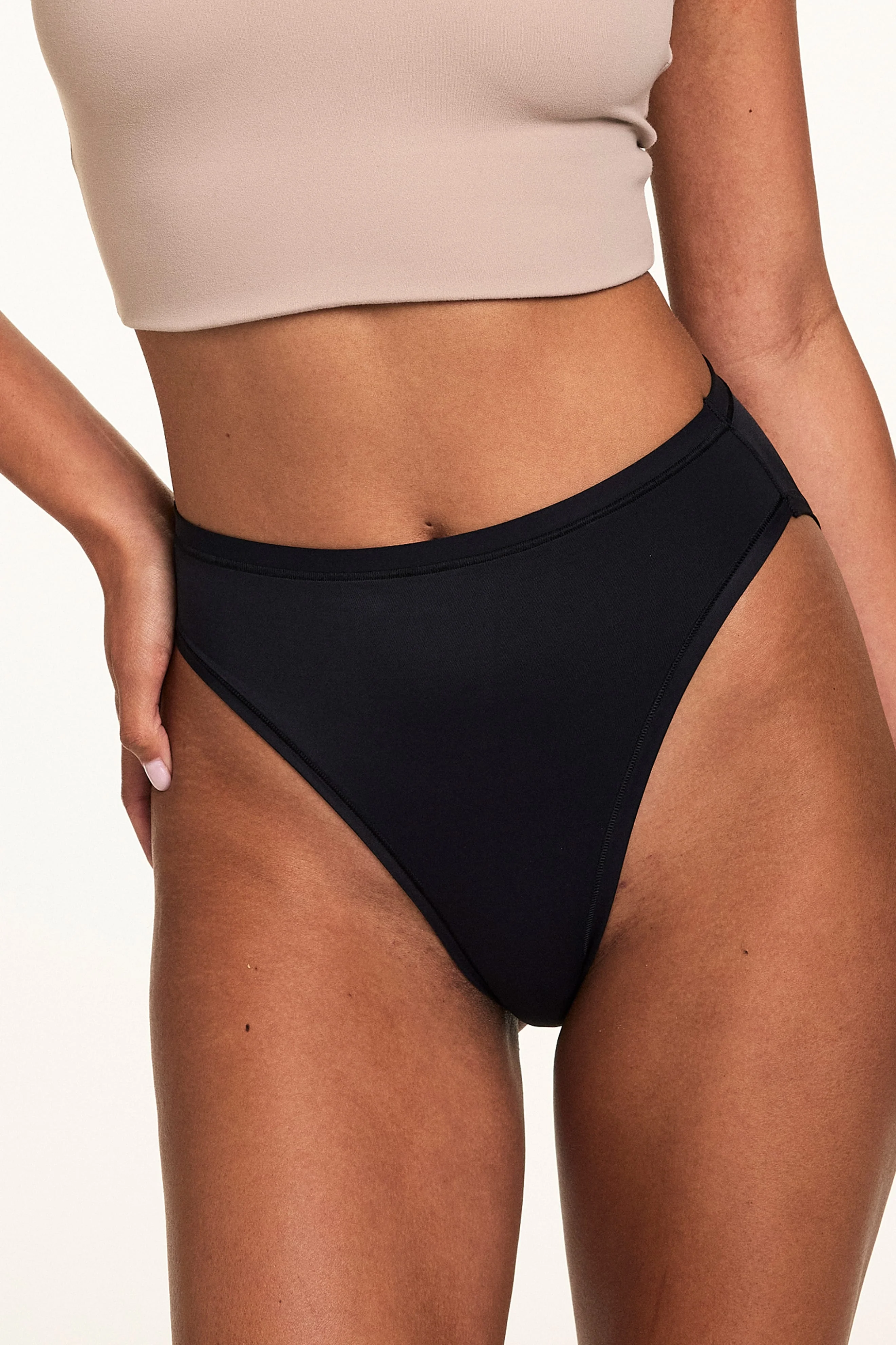 Bliss French Cut Brief - Black - Image 8