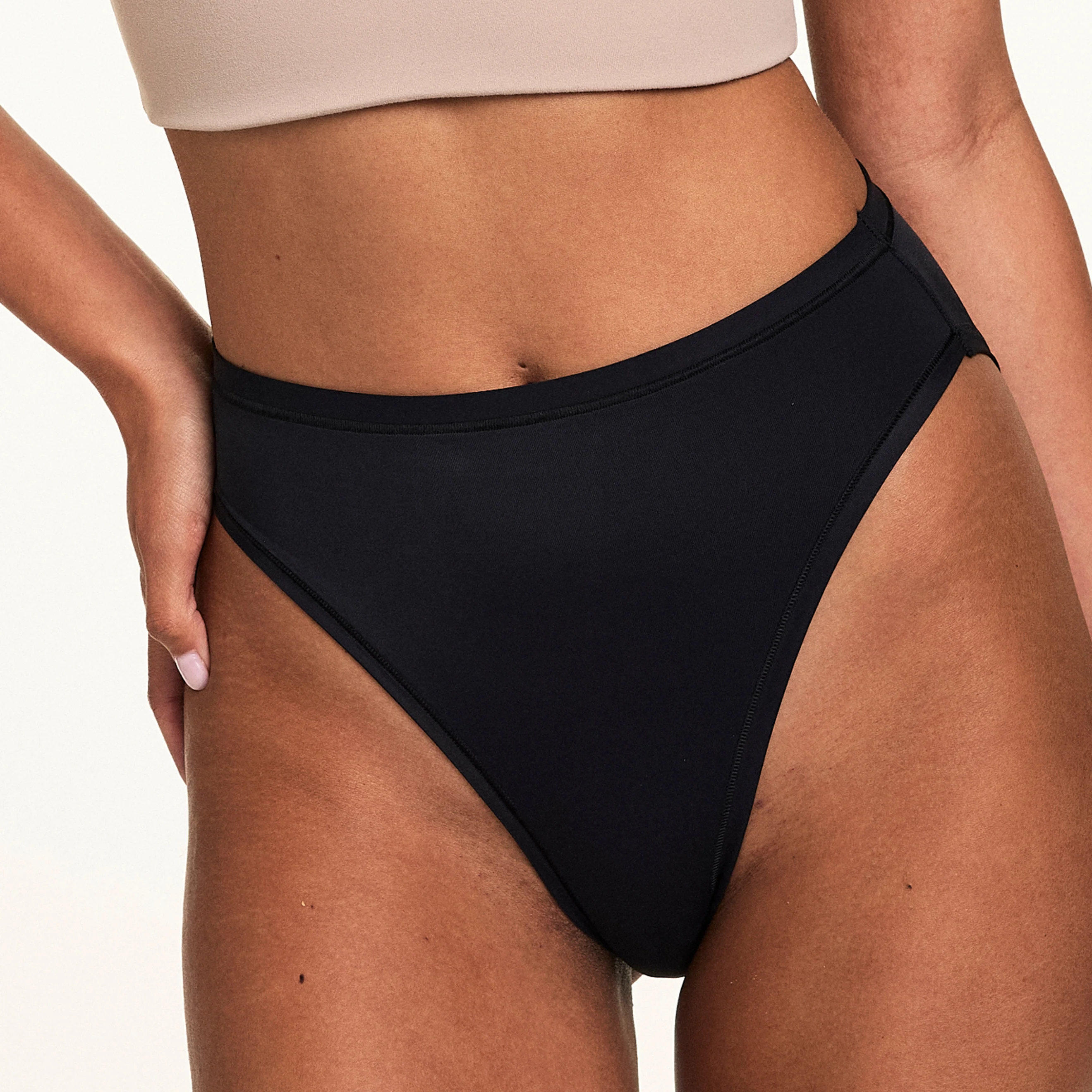 Bliss French Cut Brief - Black - Image 9