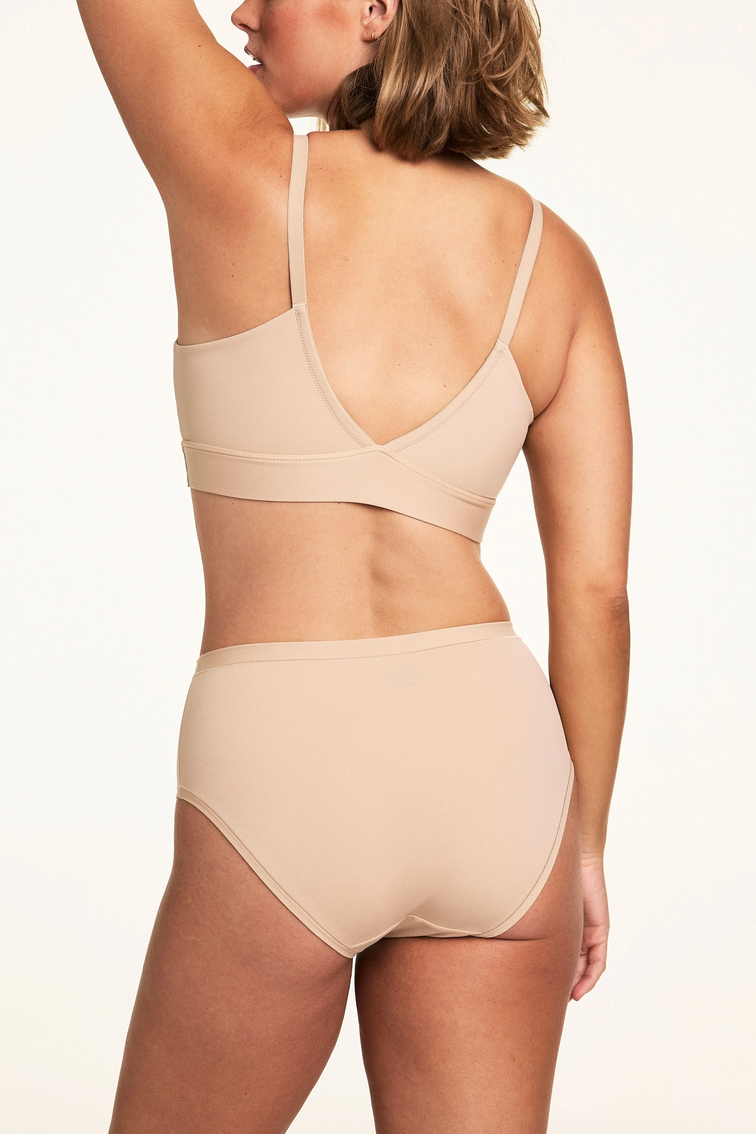 Bliss Highwaist Brief - Beige - Image 6