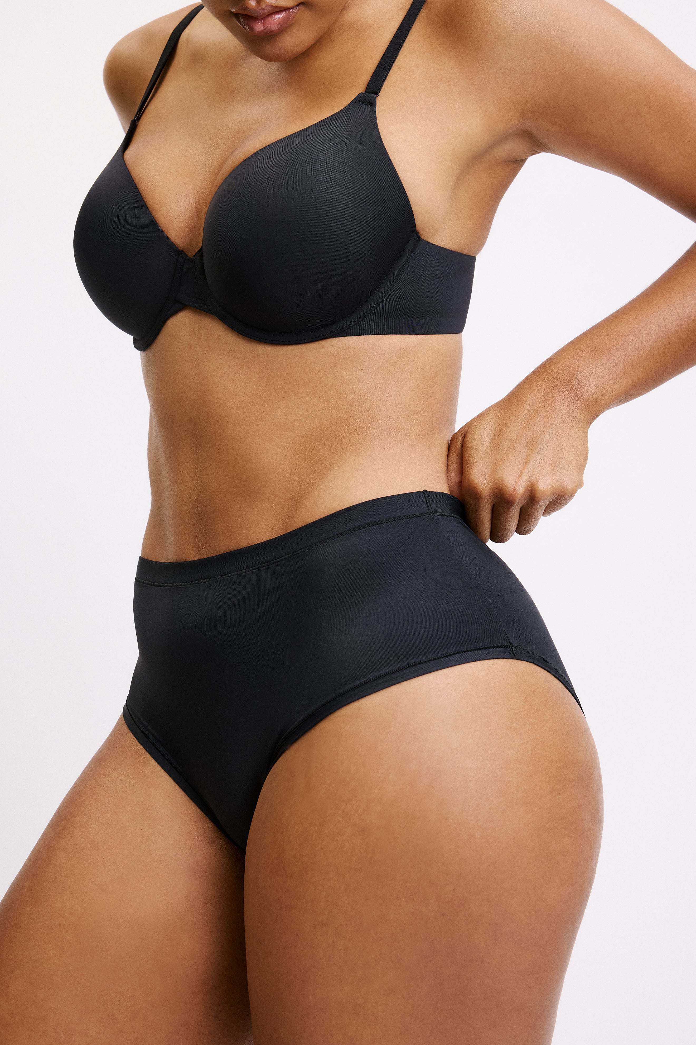 Bliss Highwaist Brief - Black - Image 5