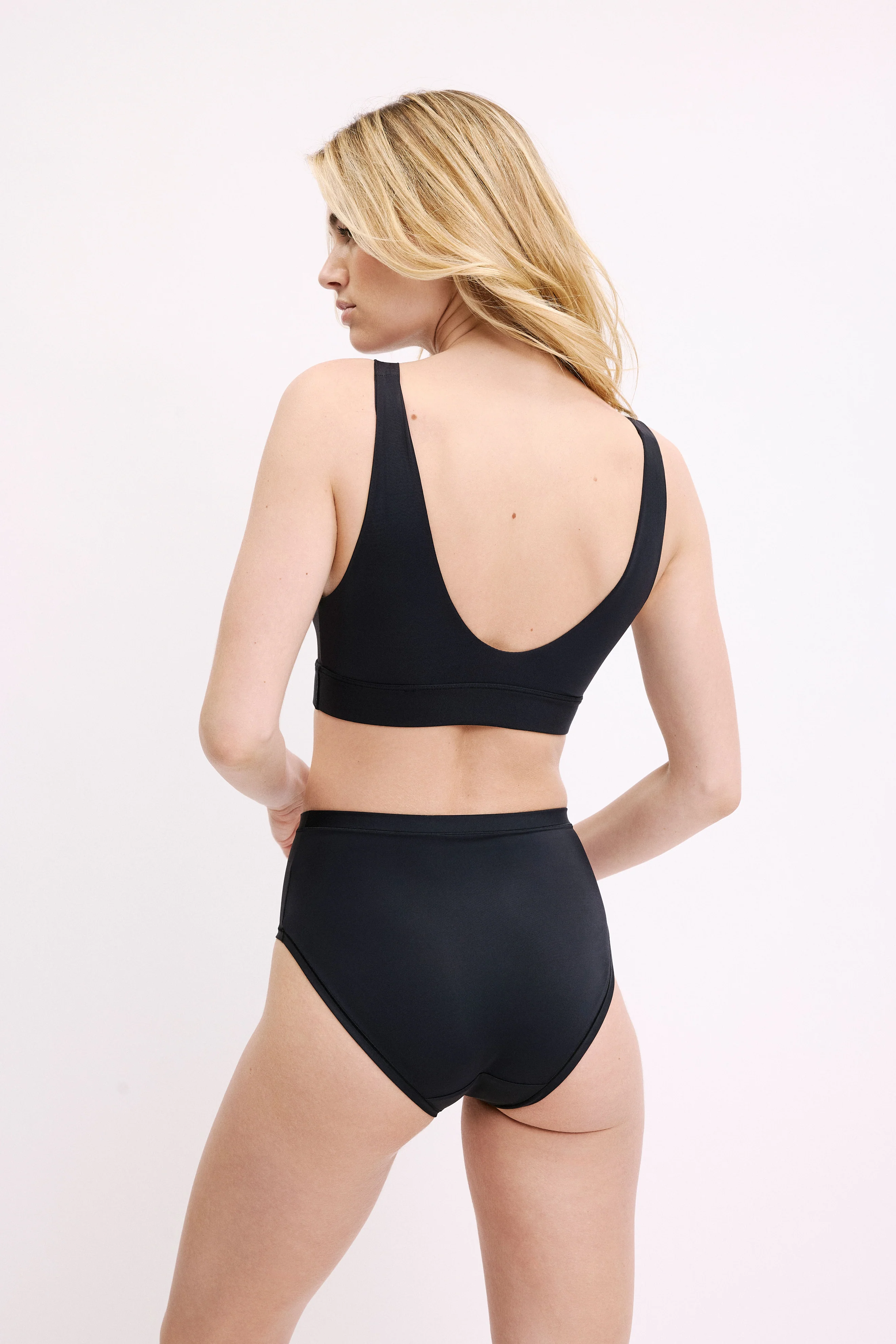 Bliss Highwaist Brief - Black - Image 6