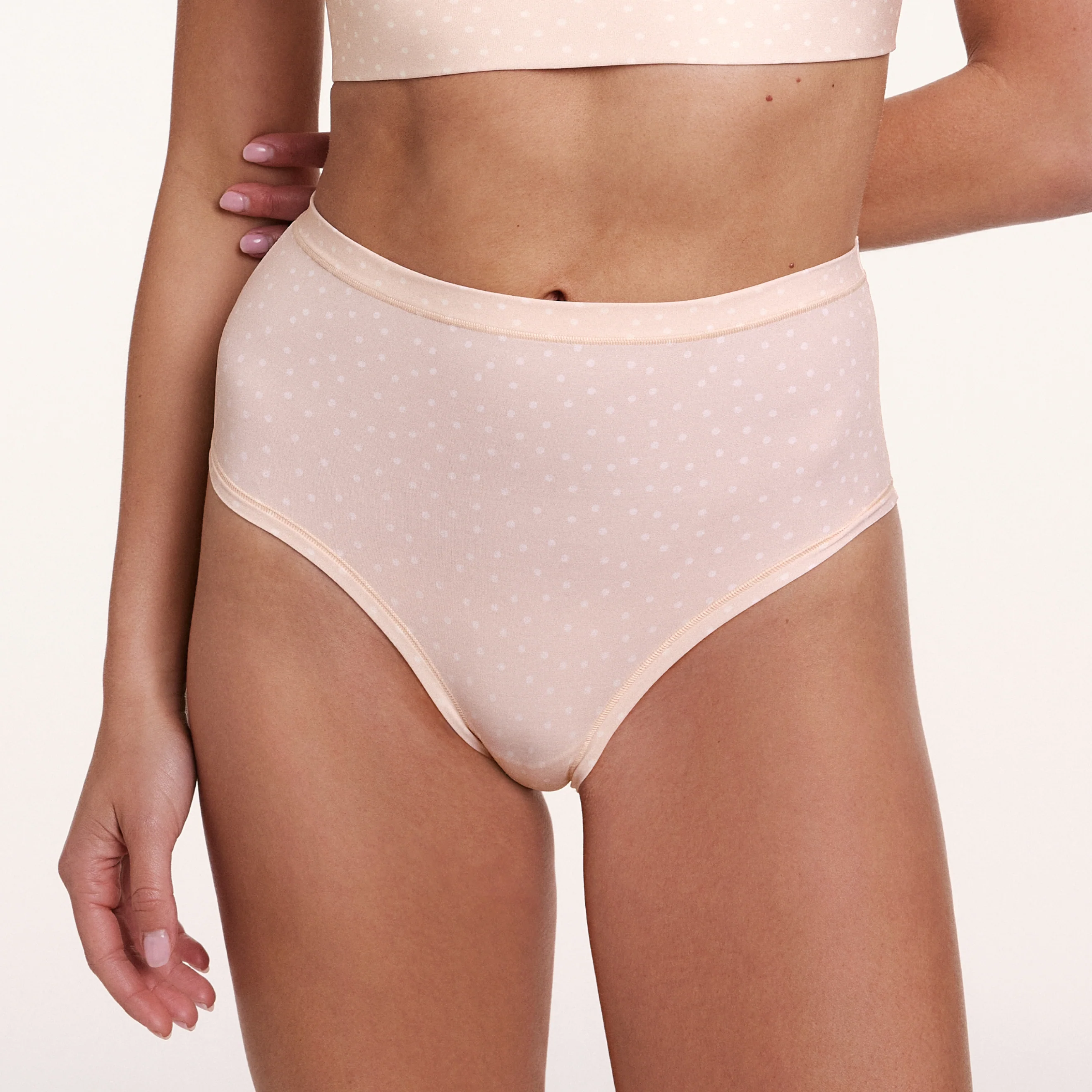 Bliss Highwaist Brief - Champagne Fizz - Image 5