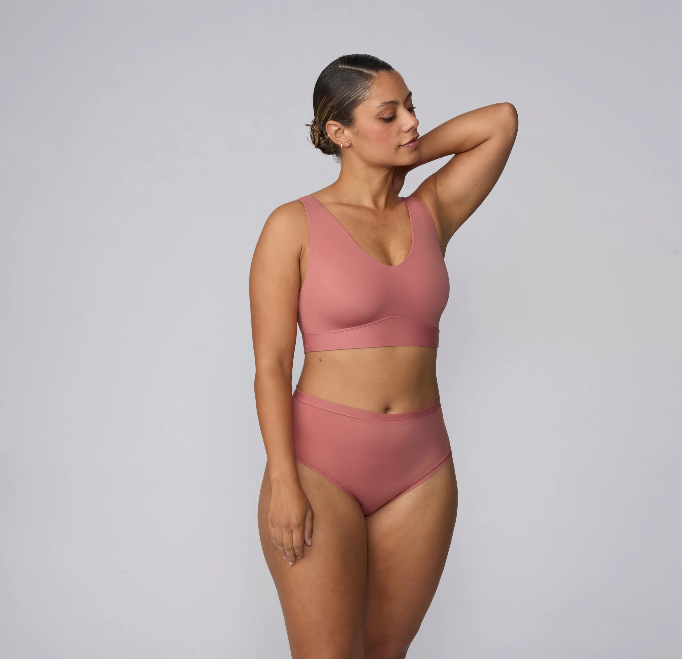 Bliss Highwaist Brief - Cinnamon - Image 5
