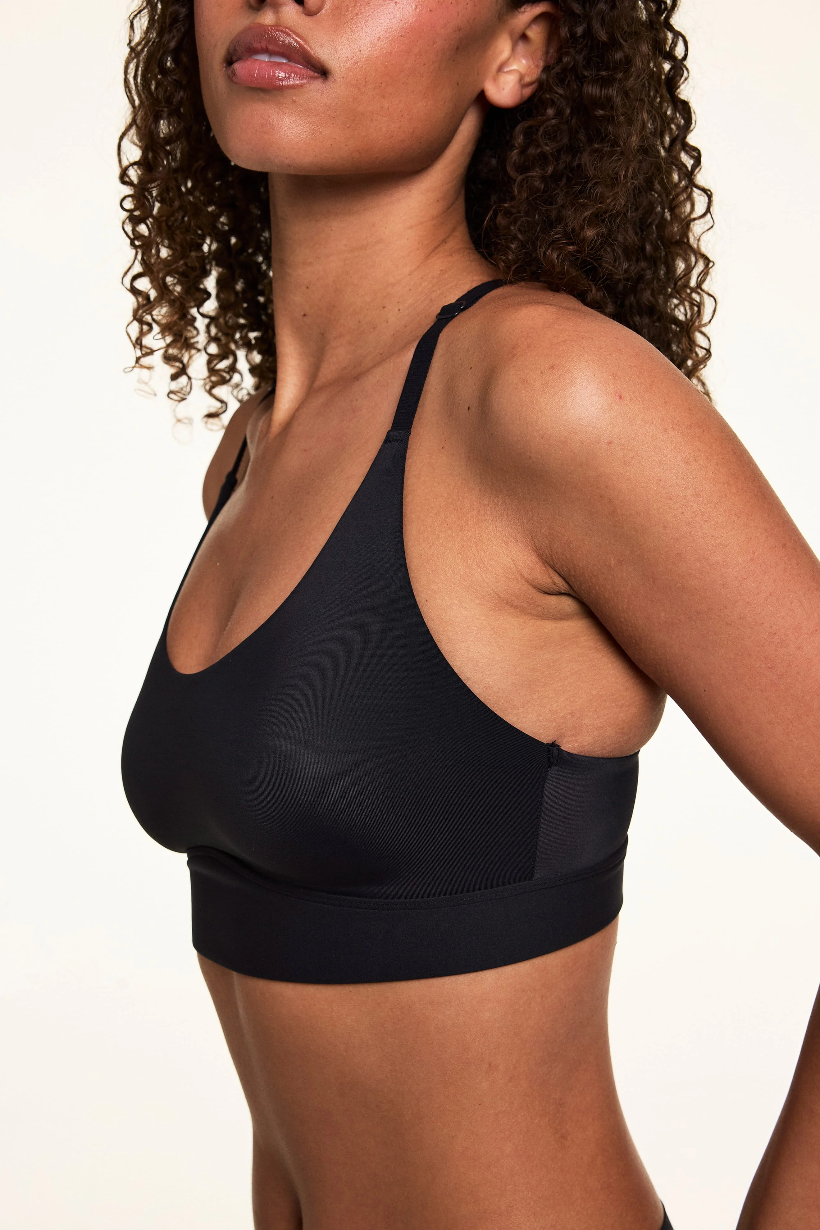 Bliss Racerback Bralette - Black - Image 7