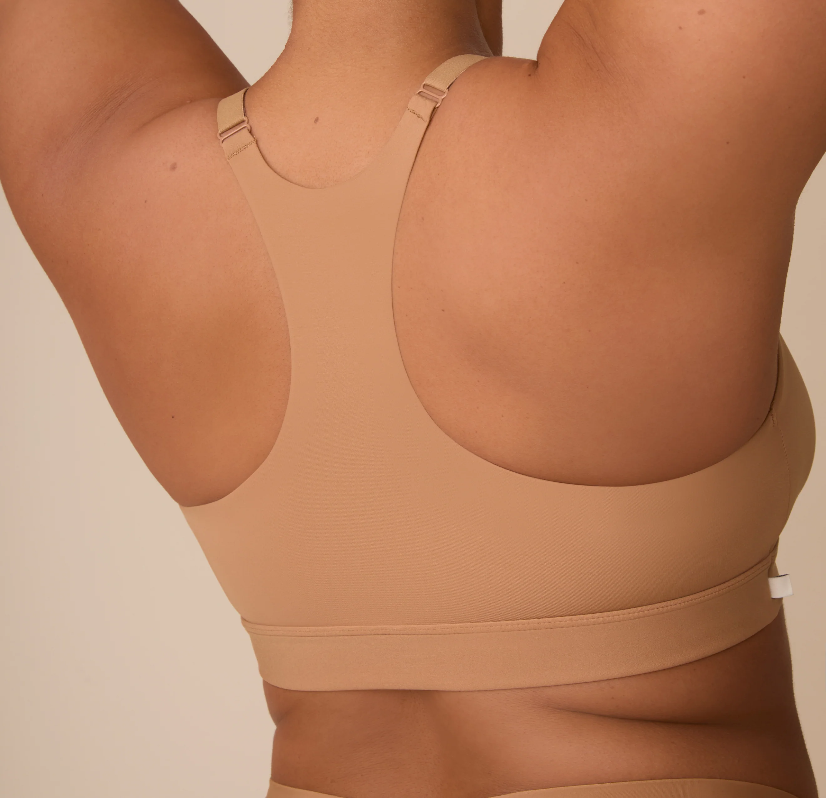 Bliss Racerback Bralette - Tan - Image 7