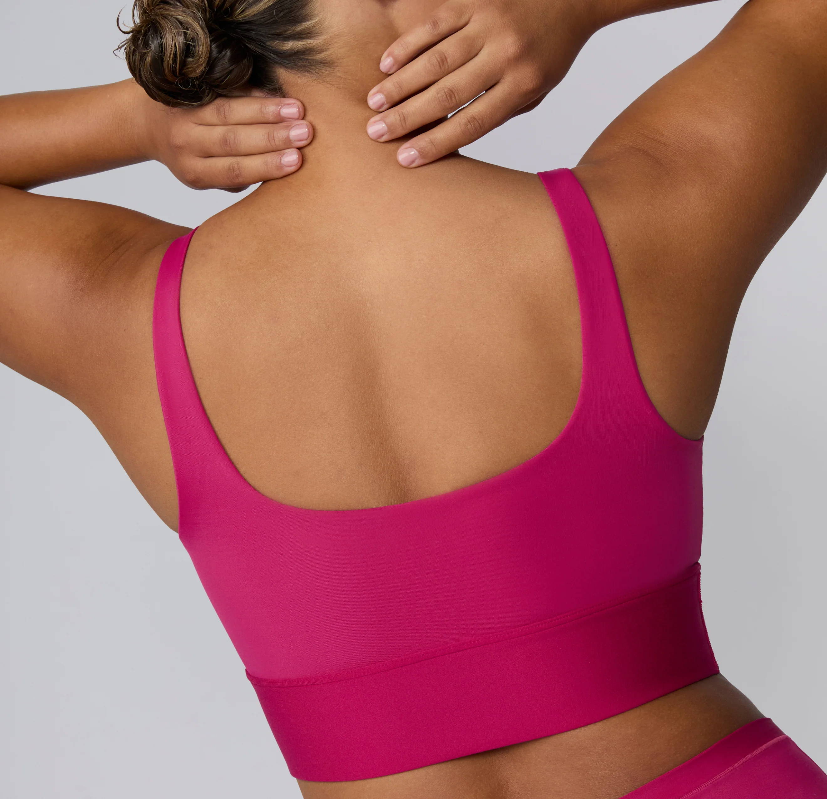 Bliss Square Neck Bralette - Winterberry - Image 4