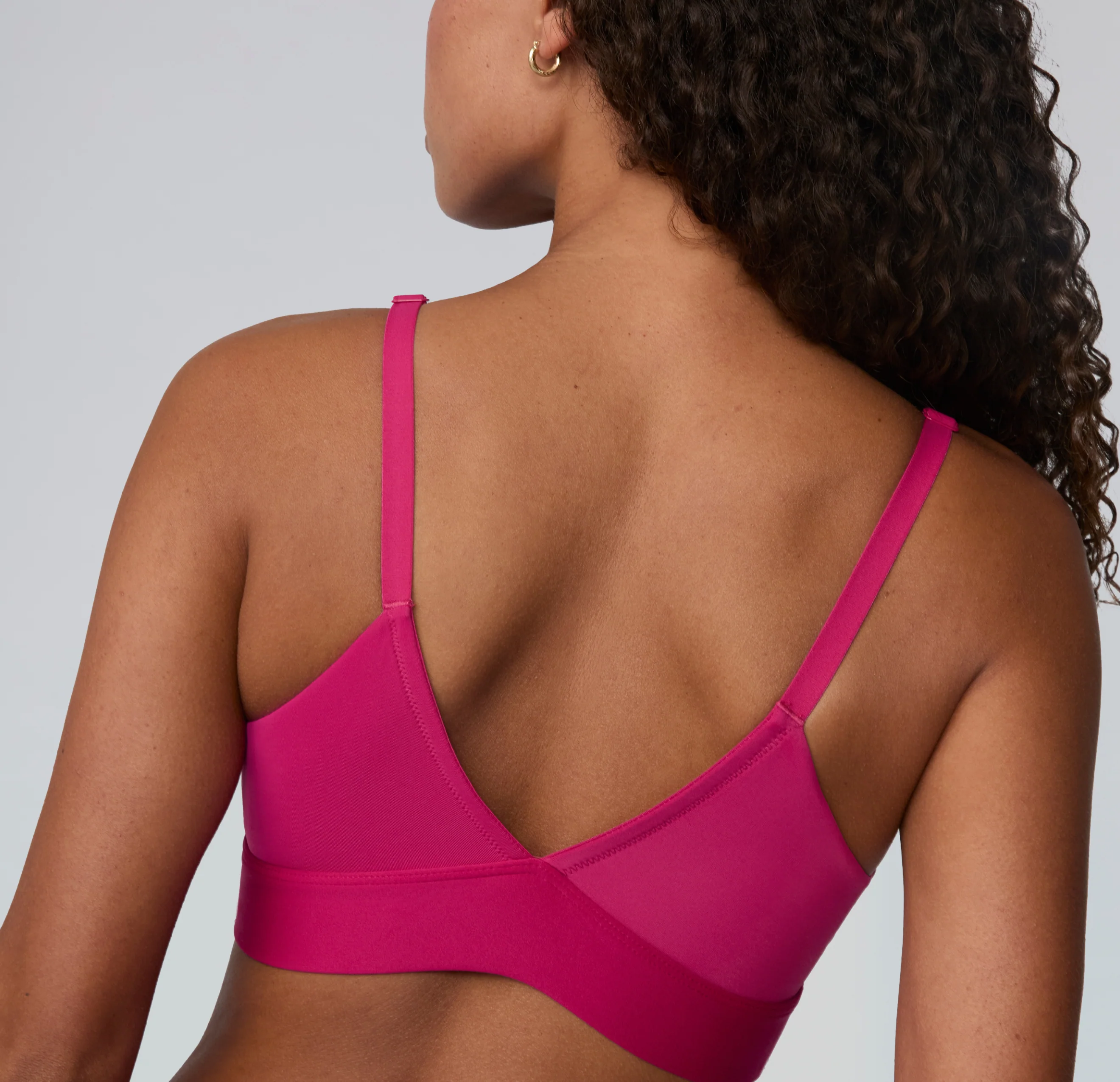 Bliss Triangle Bralette - Winterberry - Image 5