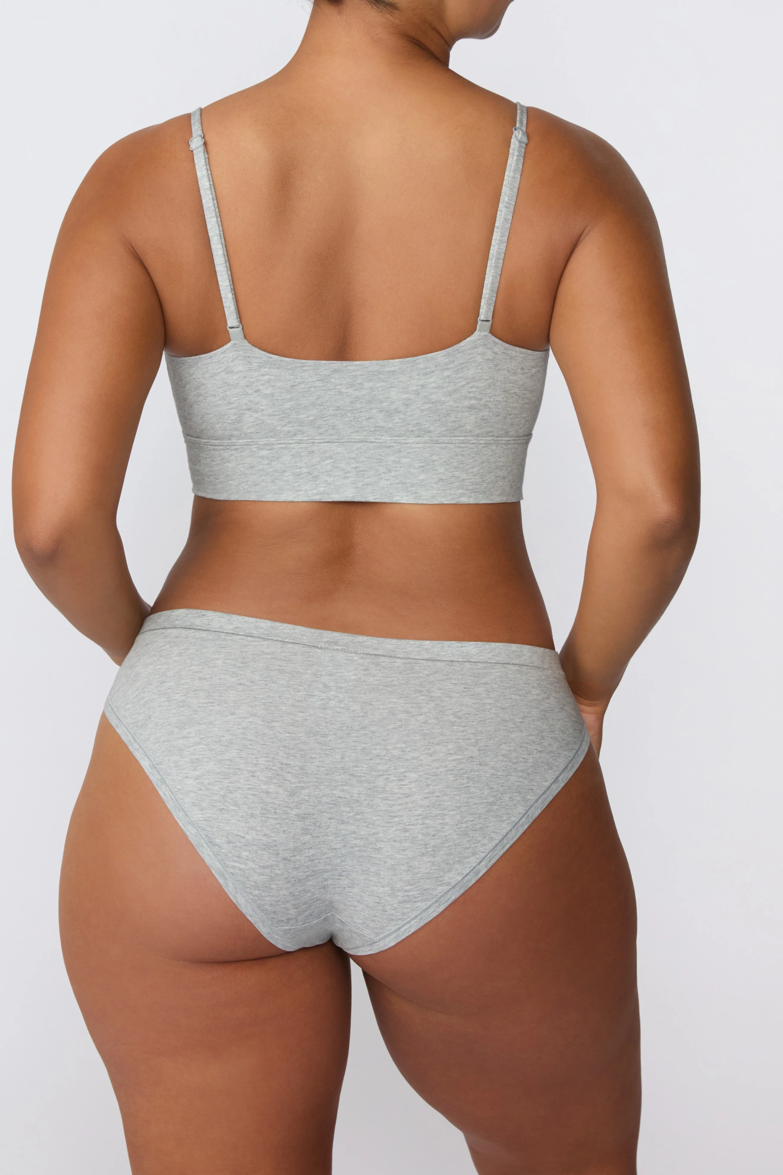 Cloud Cotton Bikini - Heather Grey - Image 5