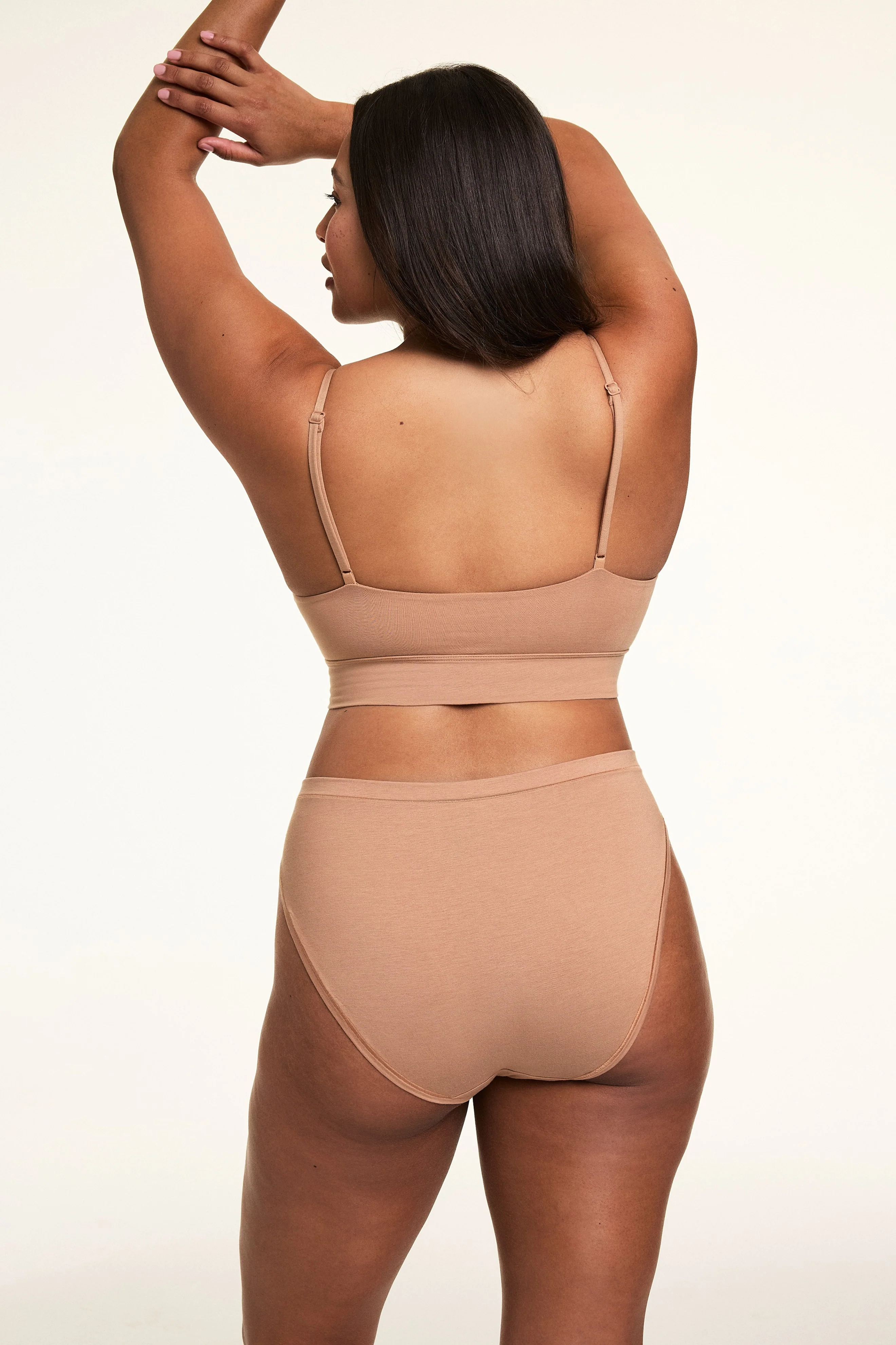 Cloud Cotton French Cut Brief - Dune - Image 5