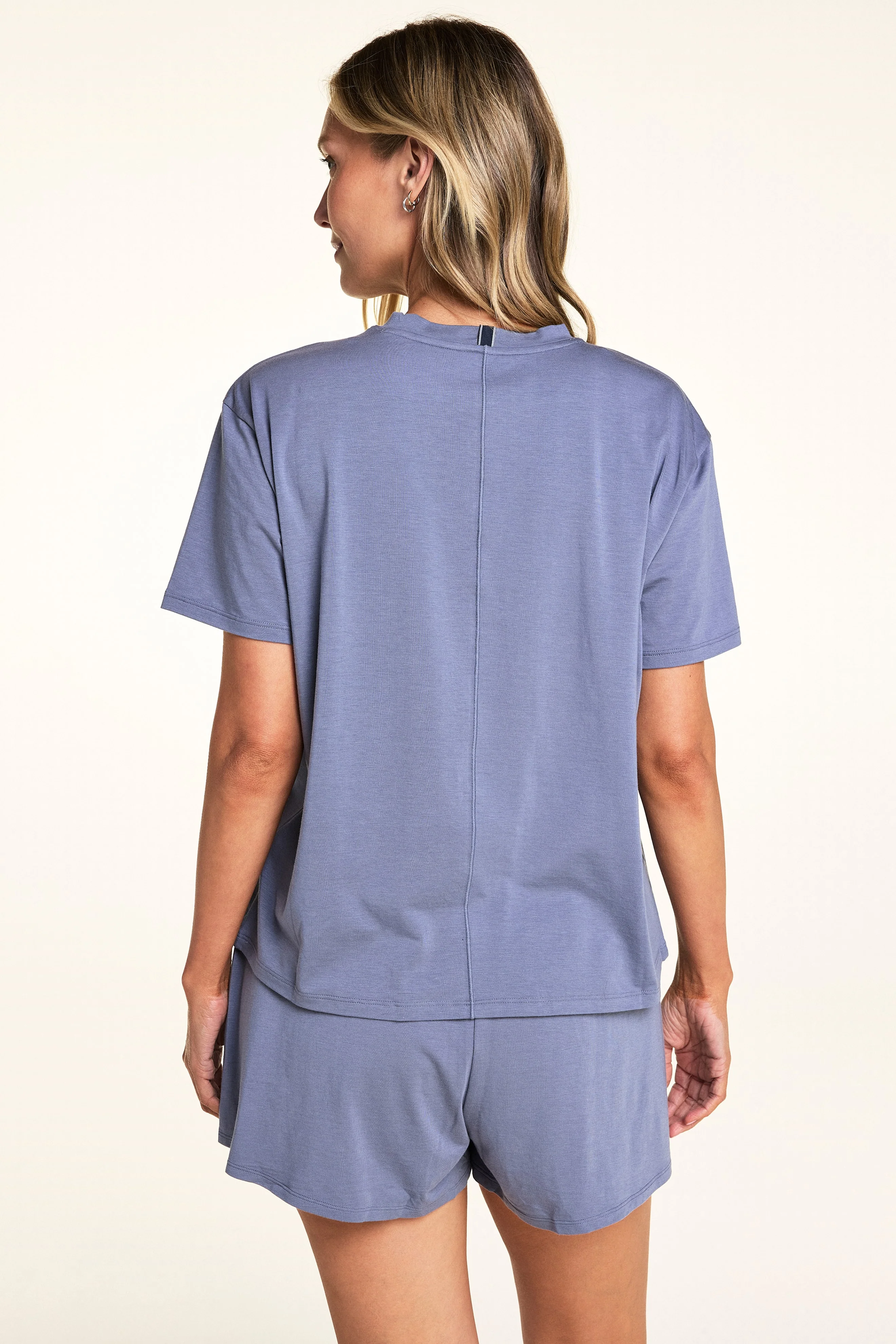 Cloud Cotton Pajama Shirt - Slate - Image 3