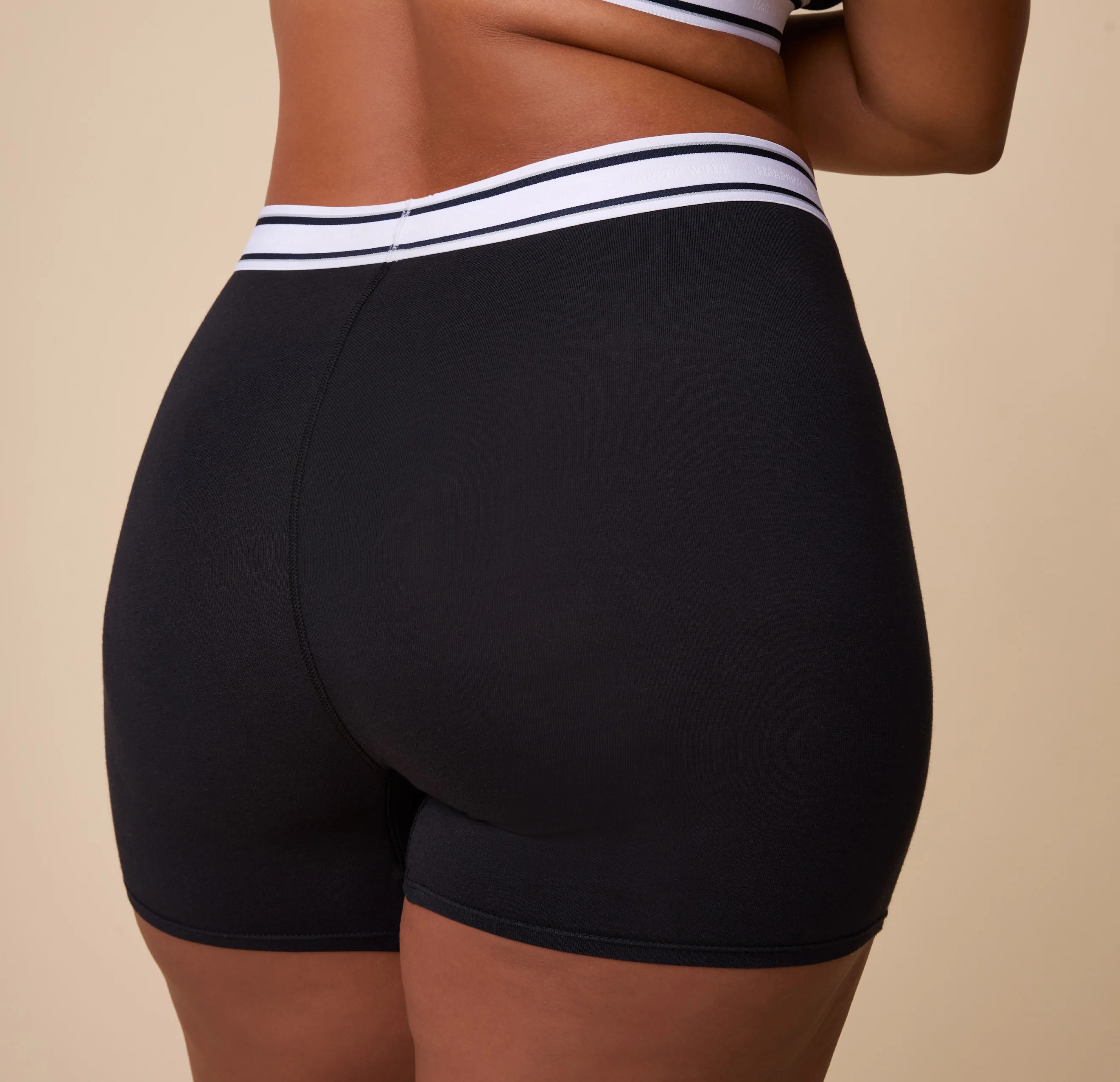 Cloud Cotton Retro Boxer Brief - Black - Image 7