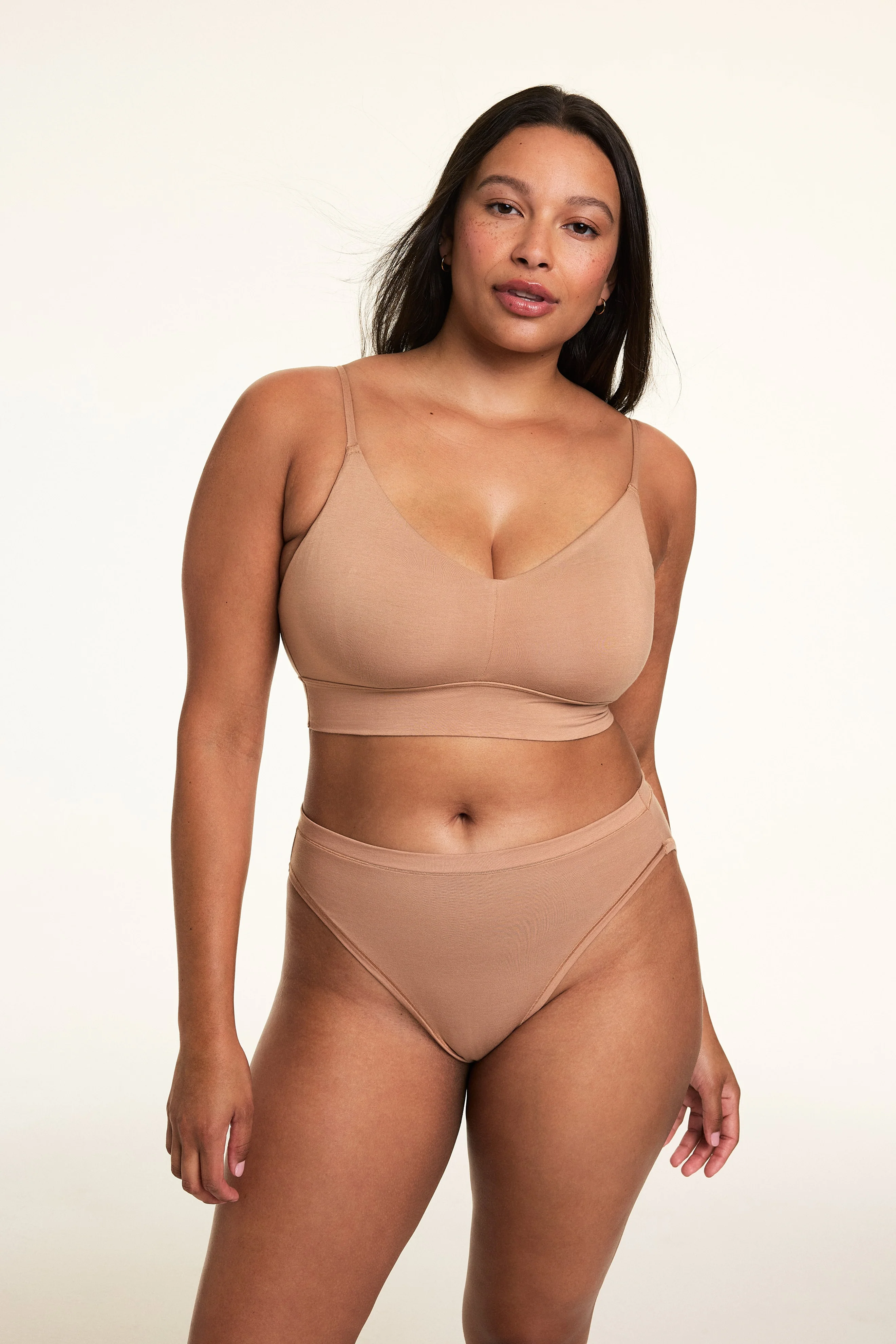 Cloud Cotton French Cut Brief - Dune - Image 3