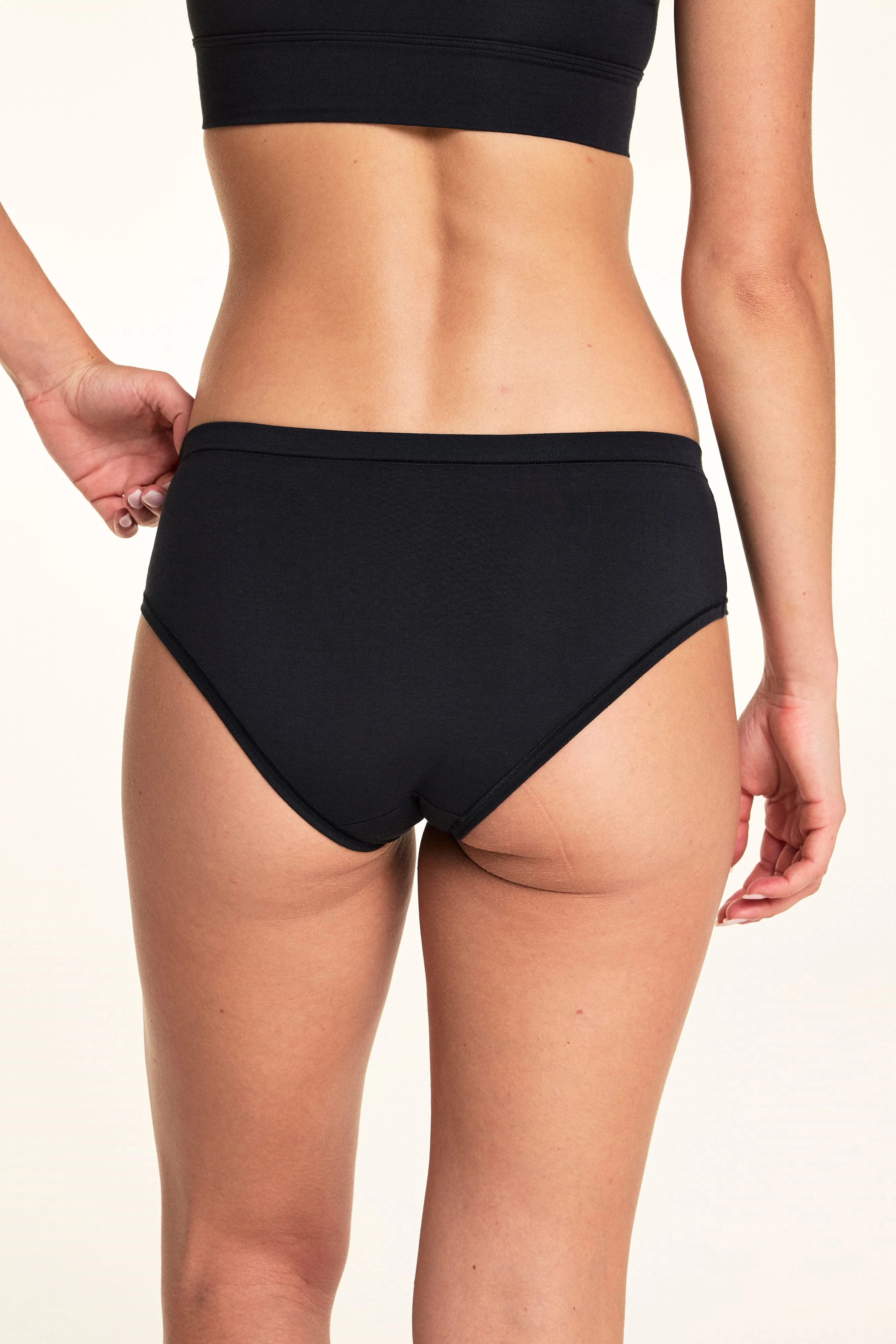 Cloud Cotton Hiphugger - Black - Image 5