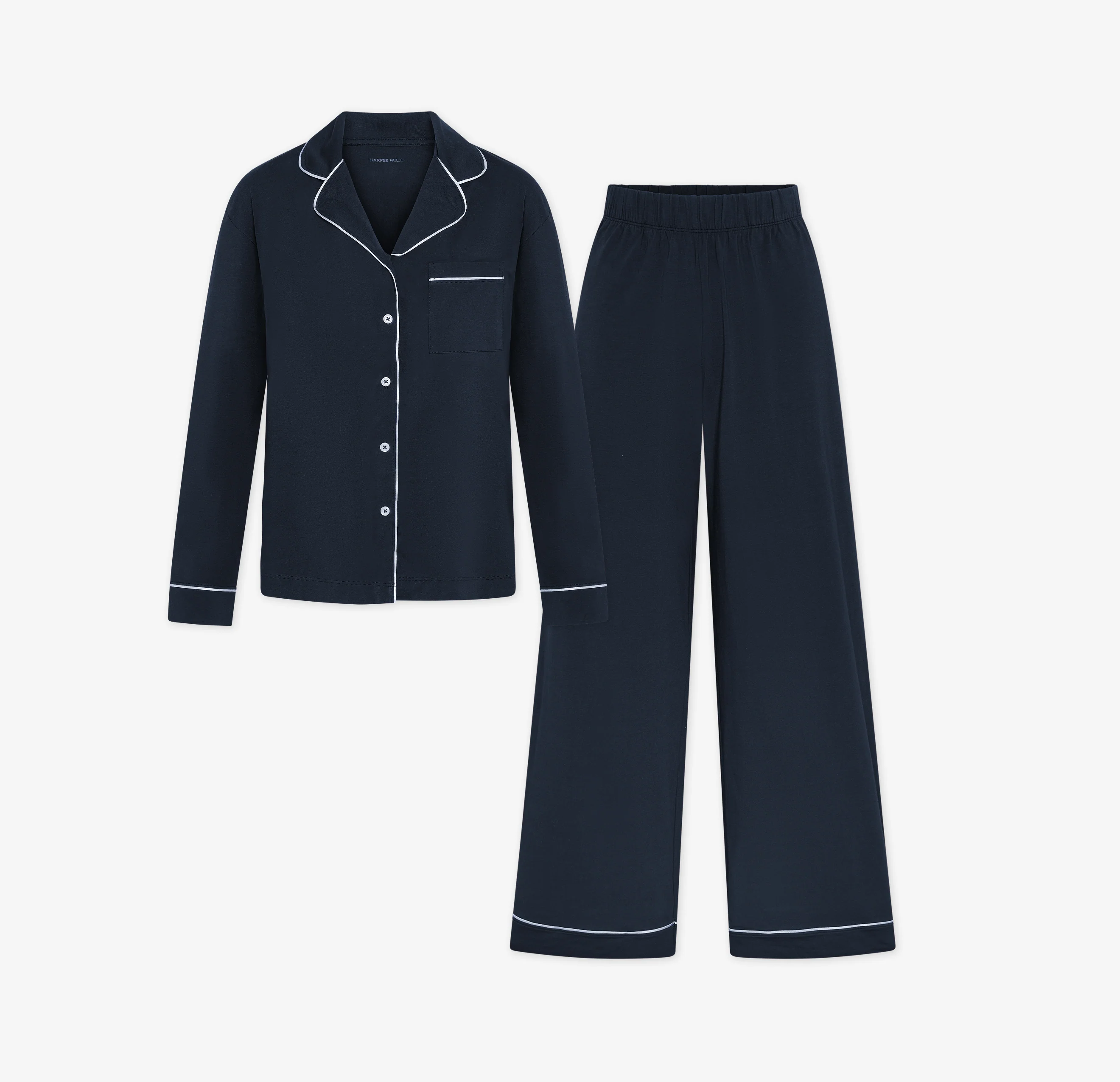 Perfect Pima Long Sleeve Shirt & Pants Set