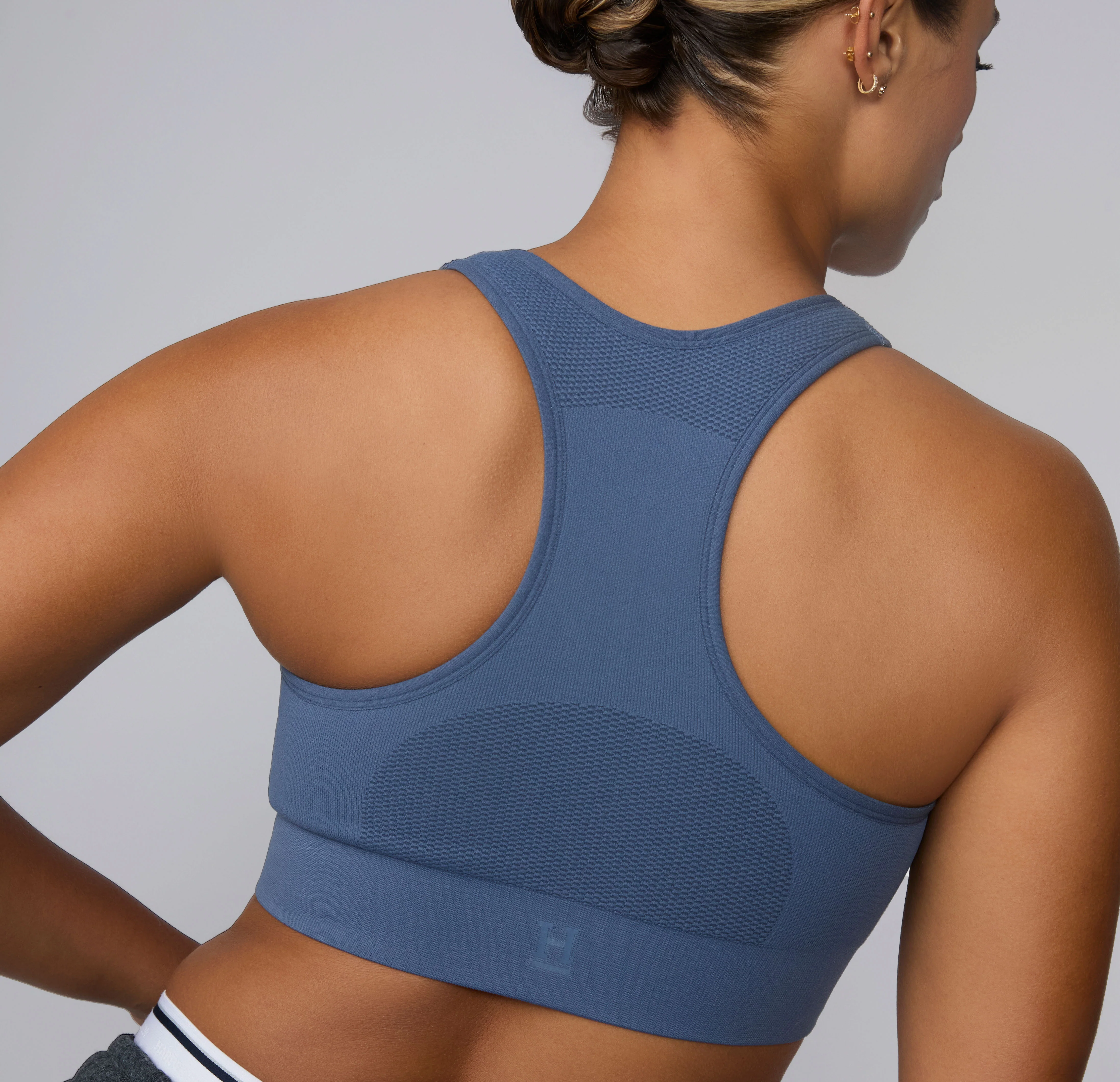 Seamless Racerback Sports Bra - Evernight - Image 7