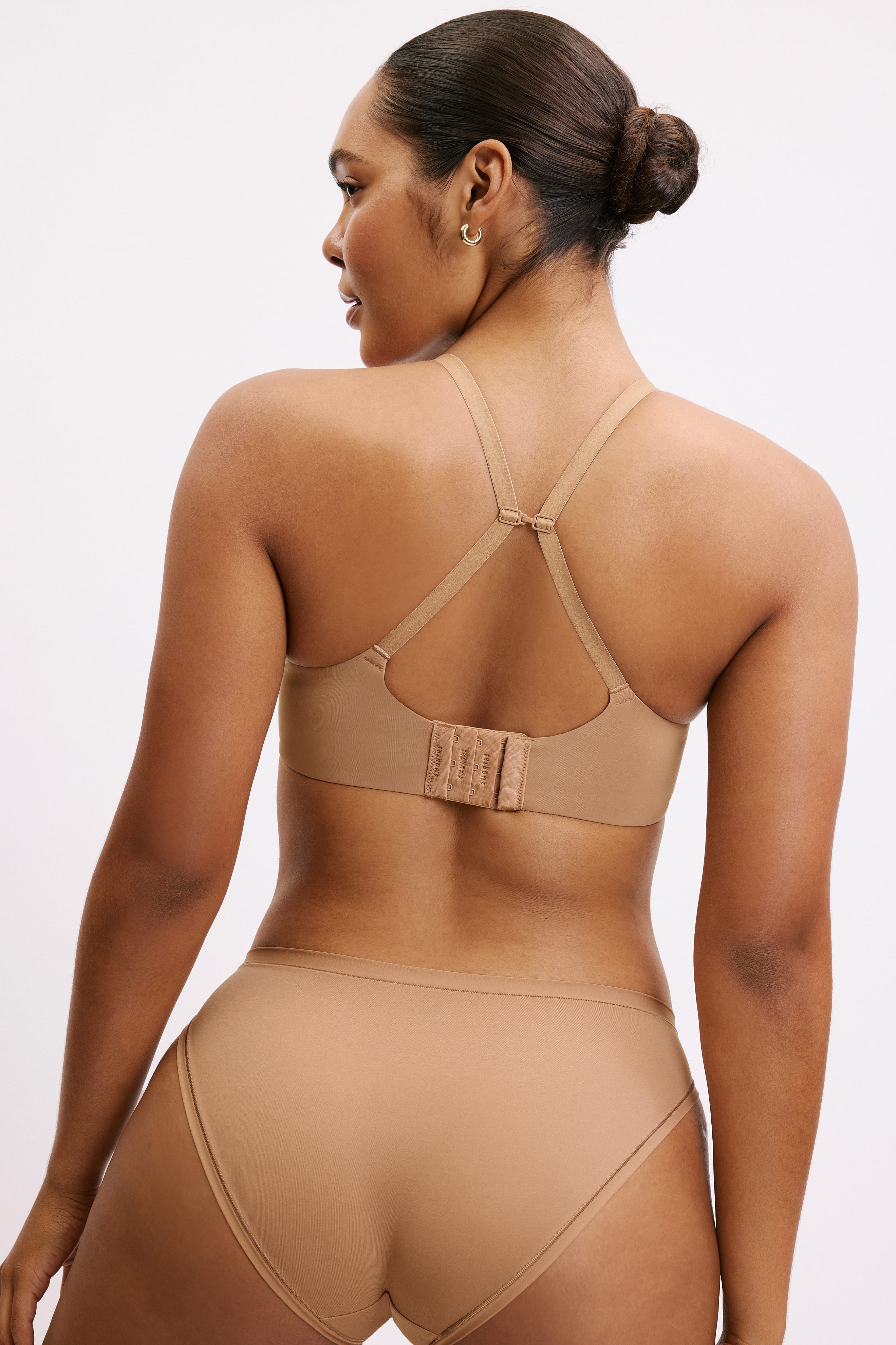 Base Unlined Bra - Tan - Image 6