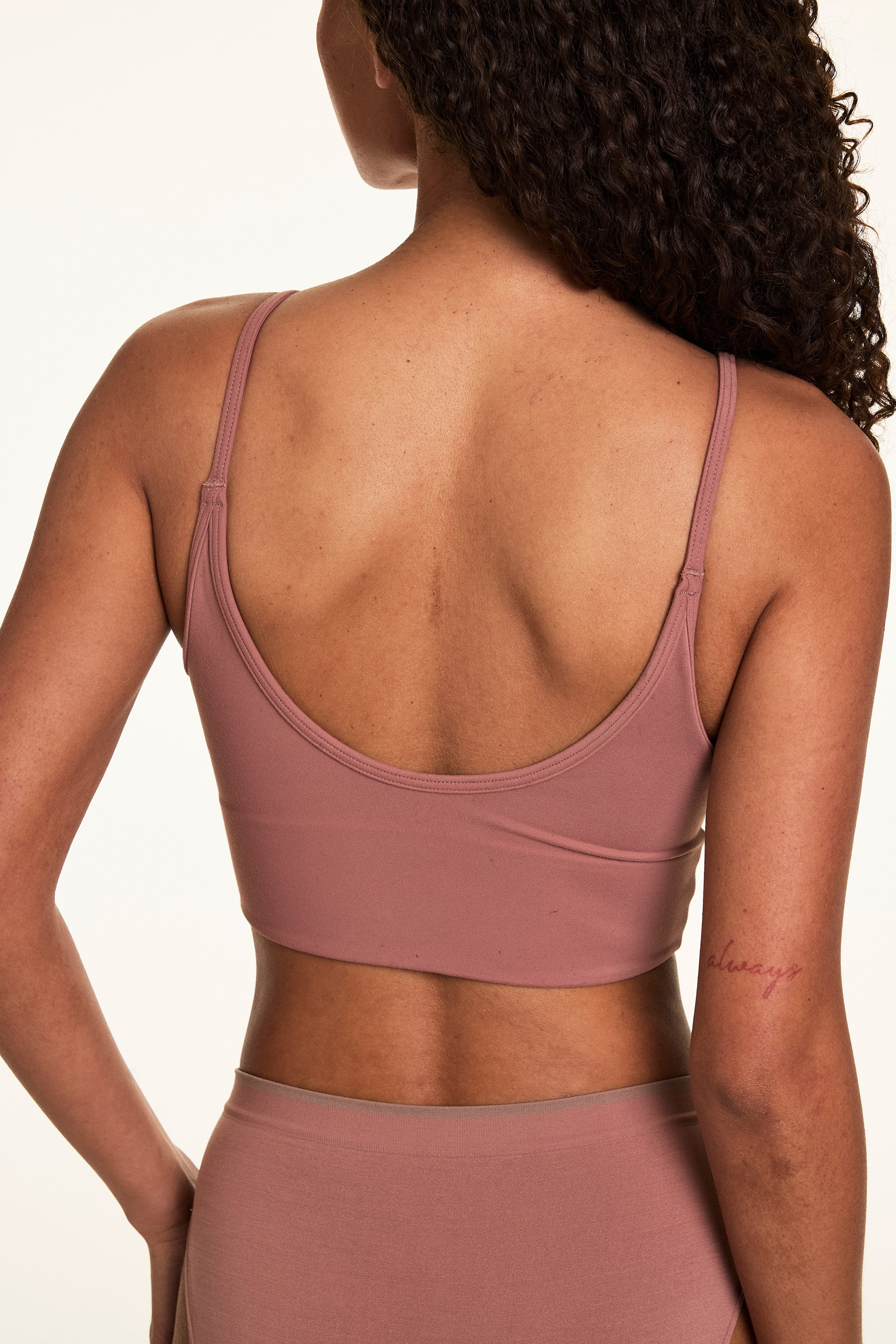 WhippedKnit™ Scoop Bralette - Plum - Image 3