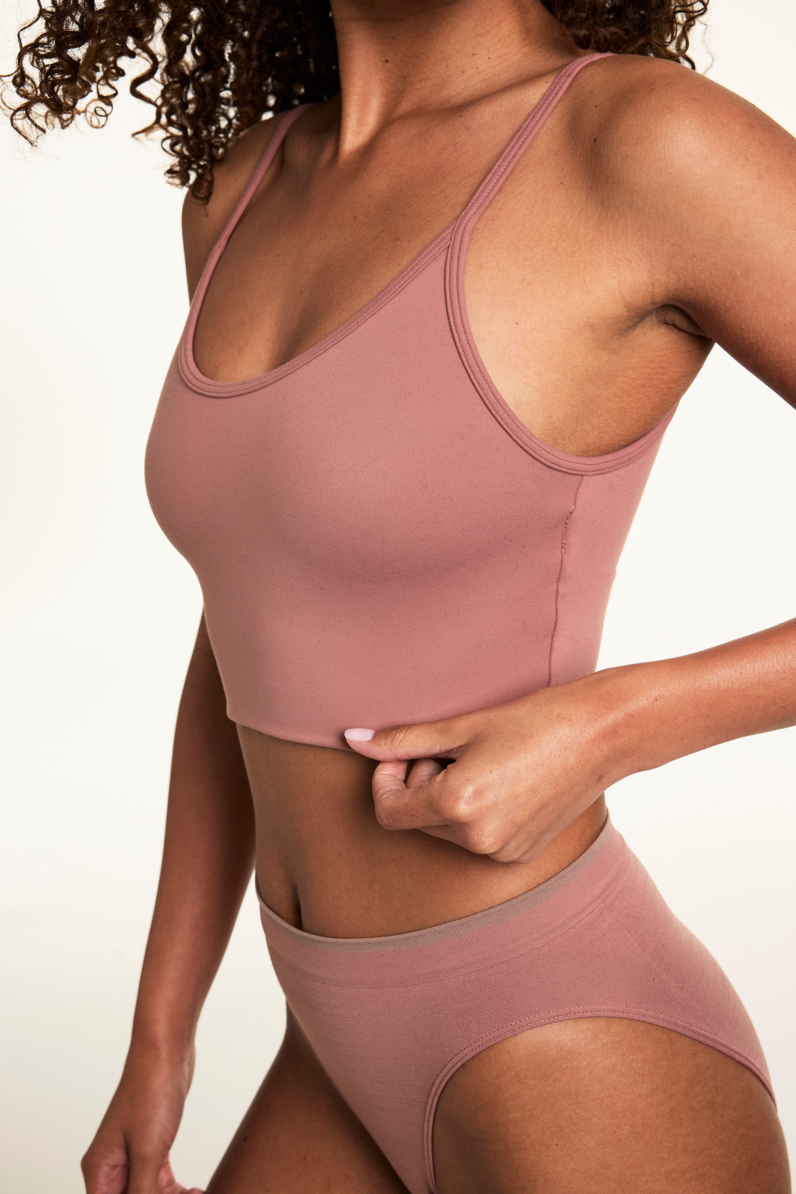 WhippedKnit™ Scoop Bralette - Plum - Image 5
