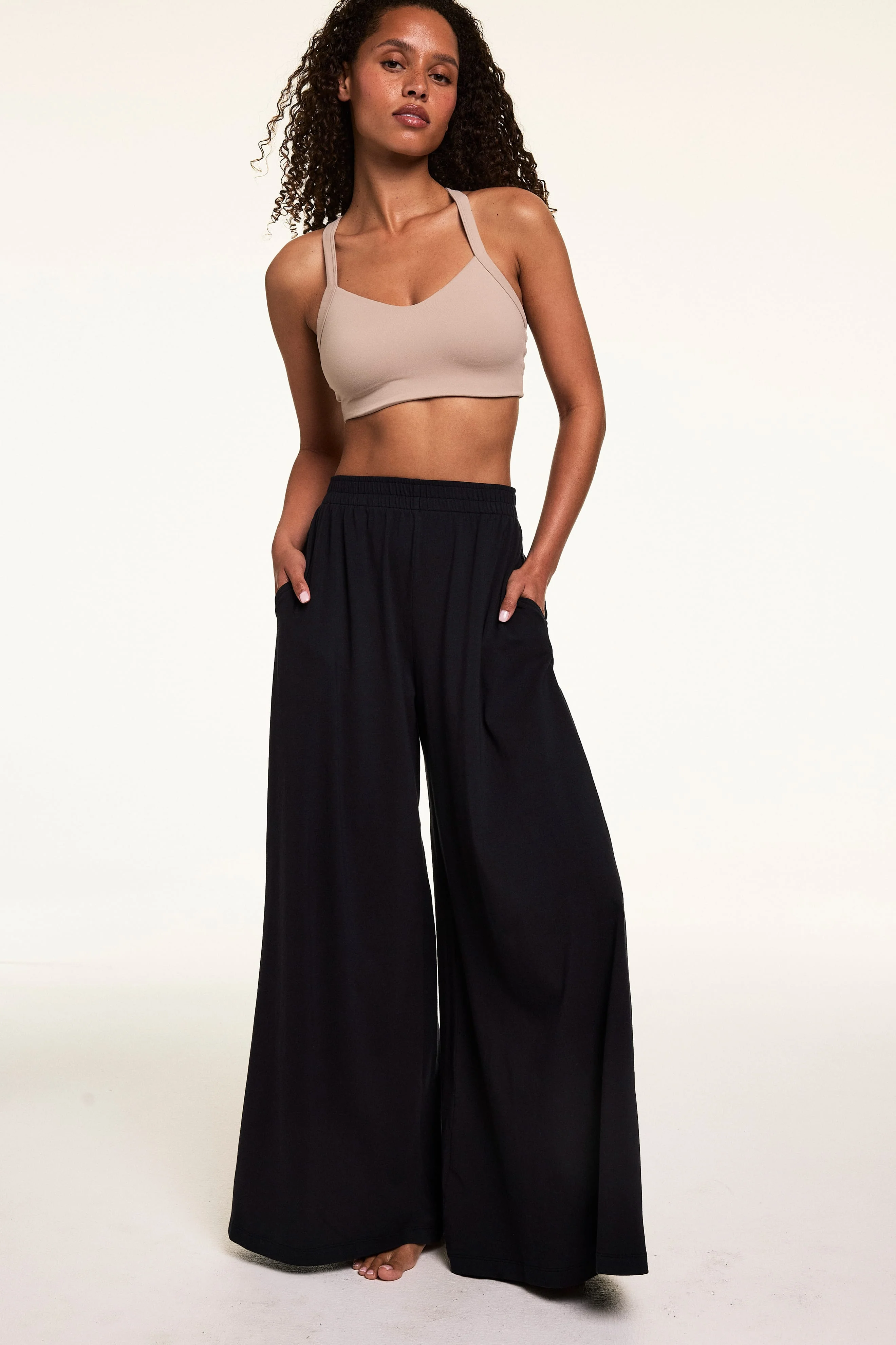 WhippedKnit™ V-Neck Bralette - Mushroom - Image 11